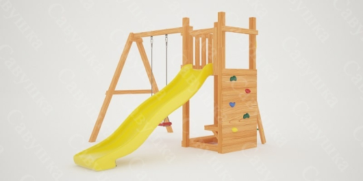 Детская площадка Савушка Мастер 6 с качелями - купить за 42300.00 руб.