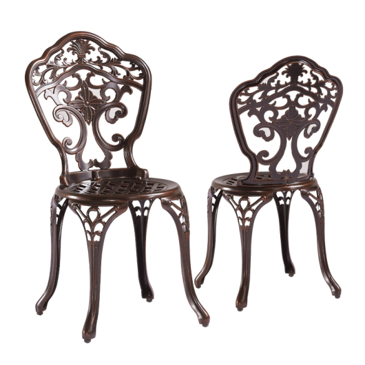 Стул из литого алюминия Нью-Йорк New-York - купить за 9150.00 руб.