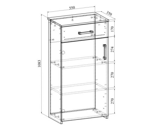 Тумба Агата АТ-2 - купить за 0.00 руб.