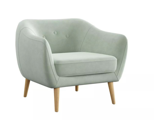 Кресло Ланкастер велюр Вивальди 9 - купить за 18199.00 руб.