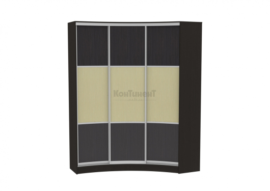 Радиусный шкаф-купе арт.15 пленка - купить за 77847.00 руб.