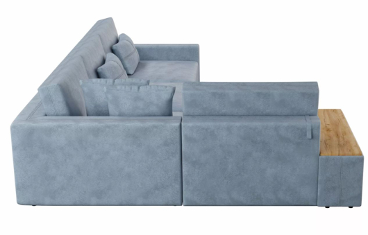 Диван Киото 9 Onix 16 синий - купить за 191194.00 руб.