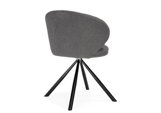 Стул на металлокаркасе Solomon крутящийся gray / black - купить за 11540.00 руб.