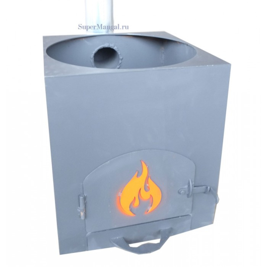 Мангал-беседка СМ28П с печью под казан 8-12 л - купить за 0.00 руб.