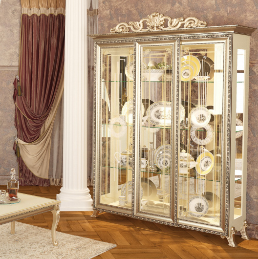 Шкаф 3-х дверный ГВ-04 Версаль - купить за 52702.00 руб.
