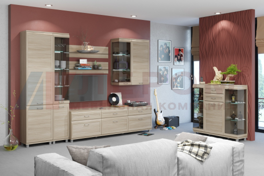 Гостиная Мелисса (вариант 7) - купить за 105438.00 руб.