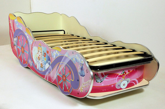 Кровать-машина Принцесса - купить за 11400.0000 руб.