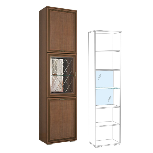 Пенал с витриной Ливорно ЛШ-5 - купить за 11945.00 руб.