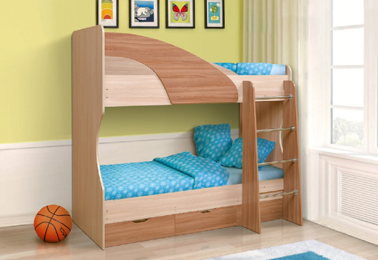 Кровать 2-x ярусная с ящиками - купить за 23793.00 руб.