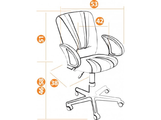 Компьютерное кресло Спектрум ткань - купить за 3290.00 руб.