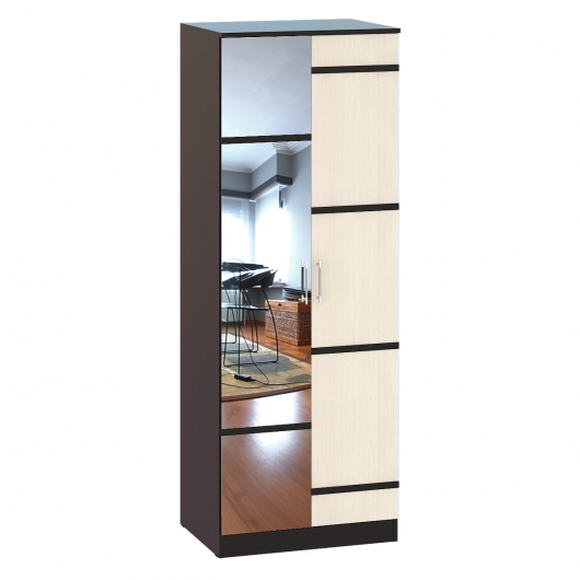 Шкаф 2-х створчатый комбинированный Сакура - купить за 14616.00 руб.