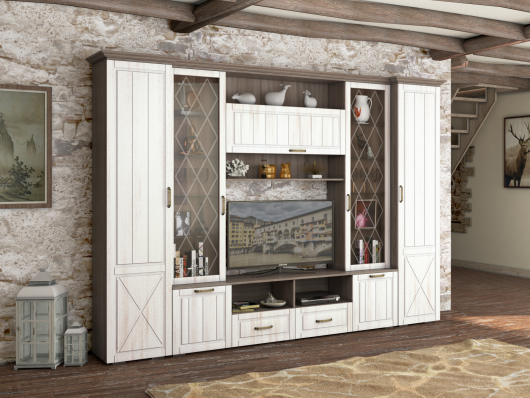 Гостиная Афина (вариант 1) Мебель Маркет - купить за 88897.00 руб.