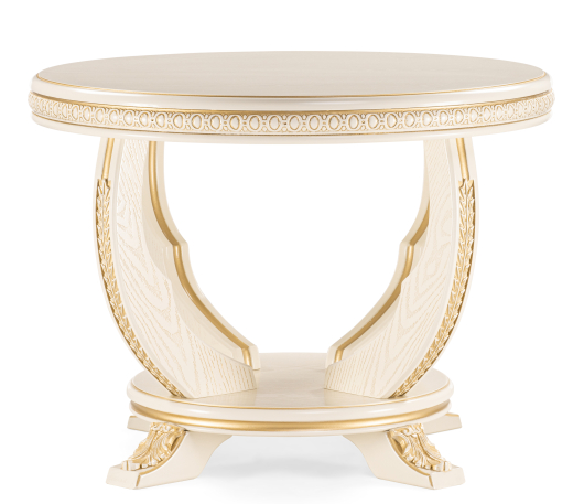 Стол журнальный Луис слоновая кость/золото - купить за 24860.00 руб.