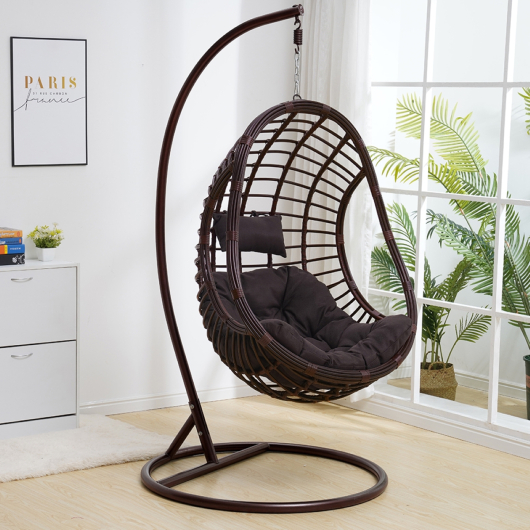 Подвесное кресло МД-997DB коричневое - купить за 0.00 руб.