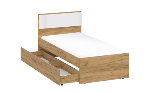 Кровать Милан с выдвижным ящиком - купить за 14075.00 руб.