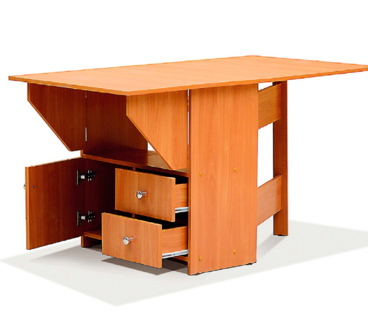 Стол-тумба с ящиками и дверкой - купить за 8349.00 руб.