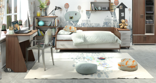 Кровать на колесах Домино КР-5 - купить за 19590.00 руб.