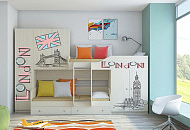 Новинка. Двухъярусная кровать Лео ПРИНТ. Новинка. Двухъярусная кровать Лео ПРИНТ.