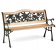 Садовая чугунная скамья Садовая роза - купить за 12300.00 руб.