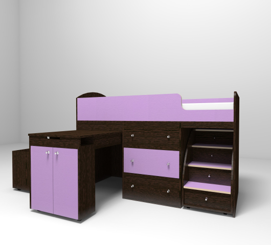 Кровать чердак Малыш+ - купить за 25720.00 руб.