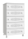 Комод Ассоль АС-62 Белое дерево - купить за 18076.00 руб.