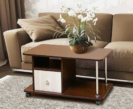 Стол журнальный с ящиком 1 - купить за 5830.00 руб.