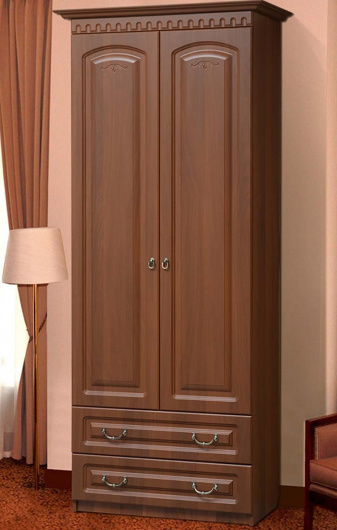 Шкаф 2-х дверный с ящиками для платья Гармония-4 - купить за 22260.00 руб.