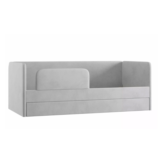 Кровать Молли Велюр Ультра Смог - купить за 31799.00 руб.