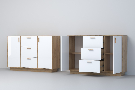 Прихожая Эго (вариант 9) - купить за 37853.00 руб.