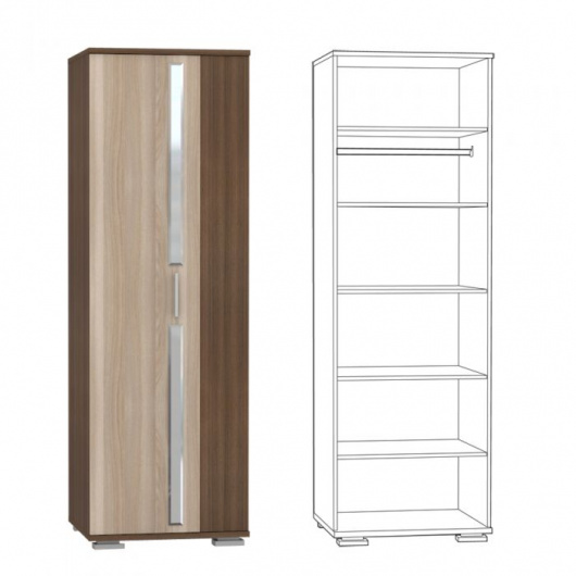 Стенка Дарси 1 со шкафами для одежды Дарси - купить за 20574.0000 руб.