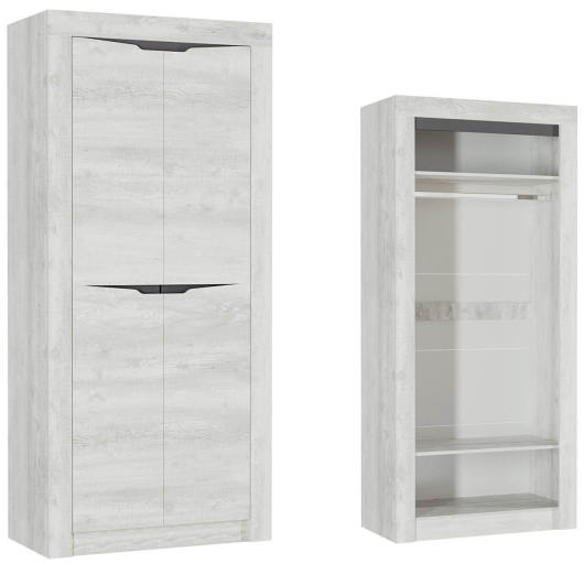 Шкаф 2-х дверный для одежды Ольга 5 - купить за 11900.00 руб.