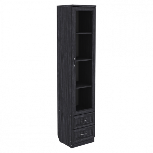 Шкаф-витрина узкий с ящиками Гарун 220 - купить за 0.00 руб.