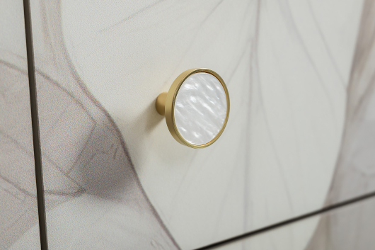 Комод Флоу 16.329 Кашемир/Белый - купить за 18107.00 руб.