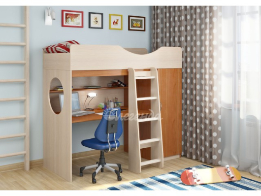 Кровать-чердак Легенда 9.1 - купить за 21235.00 руб.