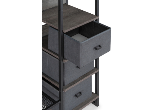 Прихожая Берли дуб рошелье / черный матовый - купить за 0.00 руб.