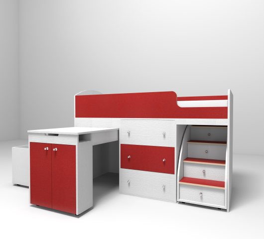 Кровать чердак Малыш+ - купить за 25720.00 руб.