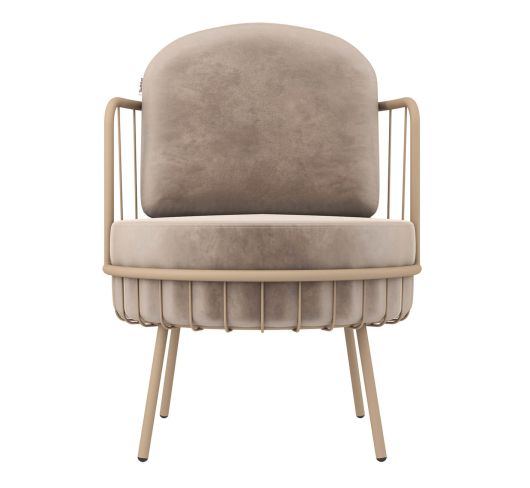 Кресло SHT-AMS123 латте / кофейный - купить за 17613.00 руб.