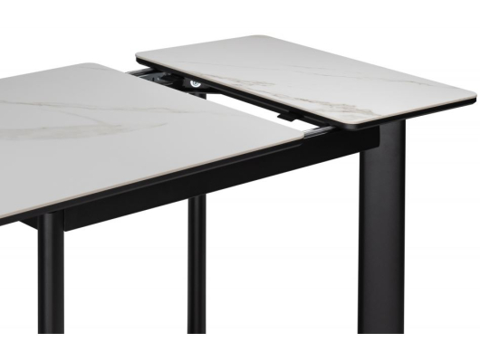 Керамический стол Кина alpine white/черный - купить за 30060.00 руб.