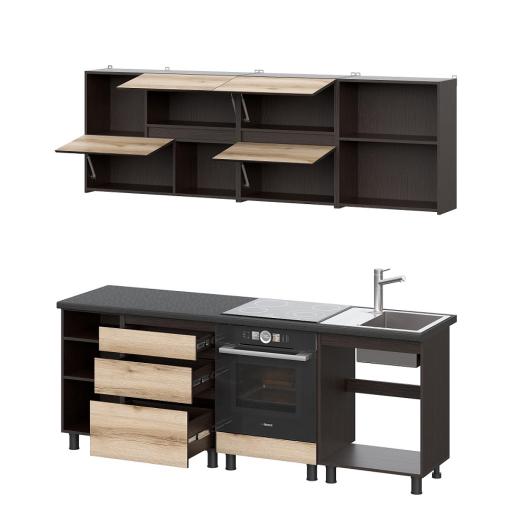 Кухня Берген 2.2 м вариант 2 - купить за 41379.00 руб.