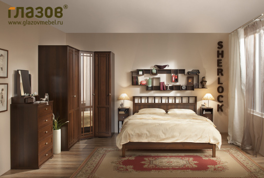 Спальня Sherlock (вариант 2) - купить за 91040.00 руб.