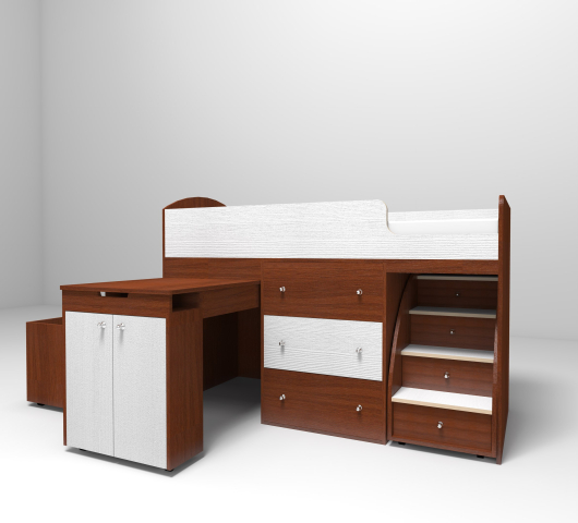 Кровать чердак Малыш+ - купить за 25720.00 руб.