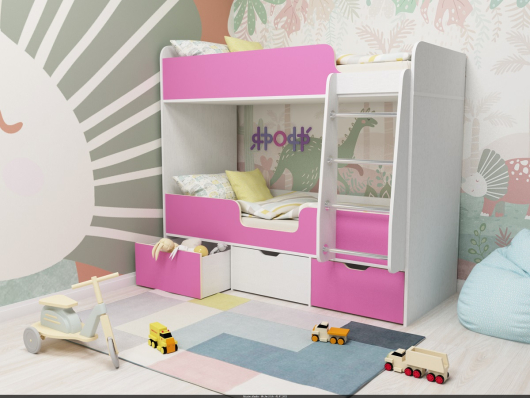 Кровать двухъярусная «Малыш Двойняшка» - купить за 0.00 руб.