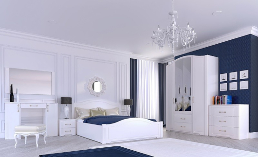 Спальня Виктория Комплект 5 - купить за 0.00 руб.