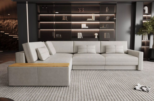 Диван Киото 9 Clever 02 бежевый - купить за 191194.00 руб.