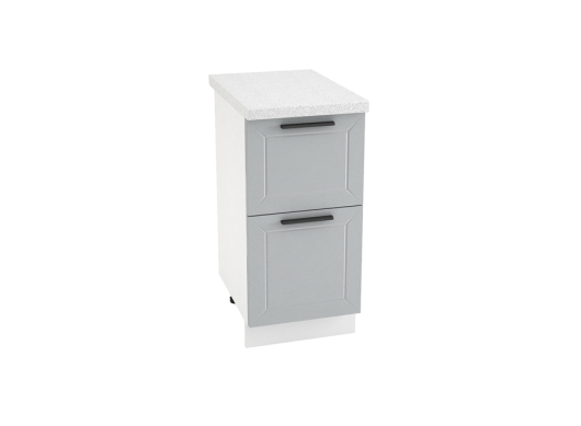 Стол с двумя ящиками №35 Глетчер ШН2Я 400 - купить за 8118.00 руб.