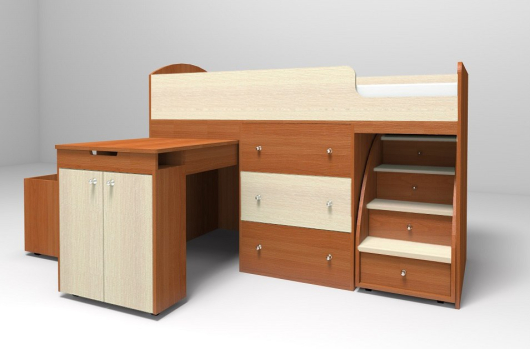 Кровать чердак Малыш+ - купить за 25720.00 руб.