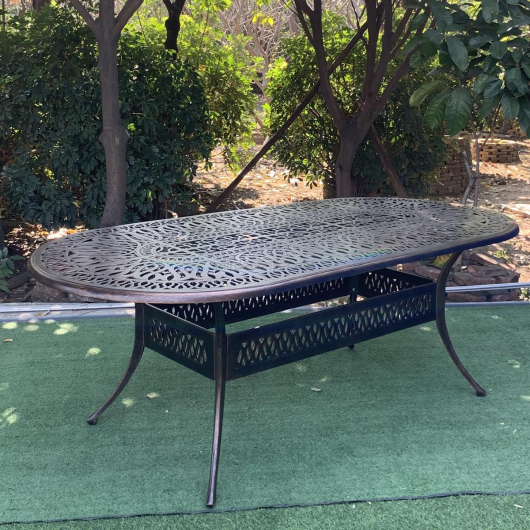 Обеденная группа из литого алюминия Трентон Trenton арт.95468 - купить за 189900.00 руб.