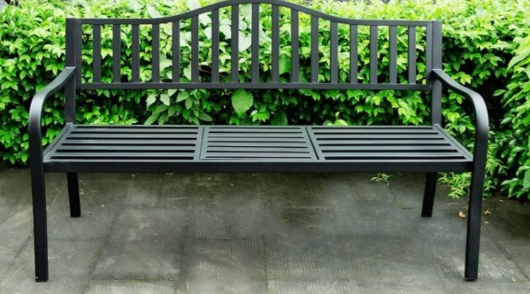 Садовая скамья с выдвижным столиком Паркер - купить за 18150.00 руб.