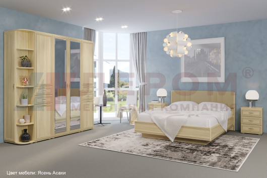 Спальня Лером Карина (вариант 3) - купить за 168604.00 руб.