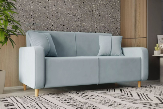 Диван Остер велюр Ультра Слэйт - купить за 48399.00 руб.